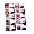 Blackpink Sticker Sheet for copies and books blink army Uncut. 