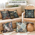 relaxsit Pack of 5 Home Decor Printed Cushion covers Sofa Cushions Sitting Cushion throw pillow size (Option with filling insert is in variton) 16" x 16" or 40 x 40. 