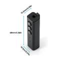 Clip Audio Bluetooth Receiver Headphone Adapter for IPhone 7/8Handsfree Car Kits Wireless Music Adapter with Bluetooth V4.1 for Headsets/Earbuds/Car Audio/Speaker/Home Stereo. 