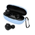 Wireless Bluetooth-Compatible Earbuds Cases For QCY T17 Protector Covers Buckle Waterproof Headphone Covers. 