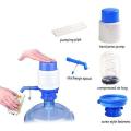 Plastic Manual Hand Press Bottled Pump Water Dispenser. 