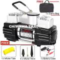 Car Dual Air Compressor Heavy Duty - 12v - 150psi - Car Air Pump  Portable Heavy Duty 2 Cylinder 150 PSI 65L/min Air Car Compressor Direct Drive 12V Pump AMP 23A Universal for Car Trucks Bicycle. 