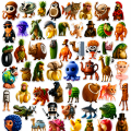 60pcs Italian Brainrot Stickers Tung Tung Tung Sahur Decals Funny Animal For Phone Laptop Suitcase Notebook UNCUT A4 STICKER SHEET. 