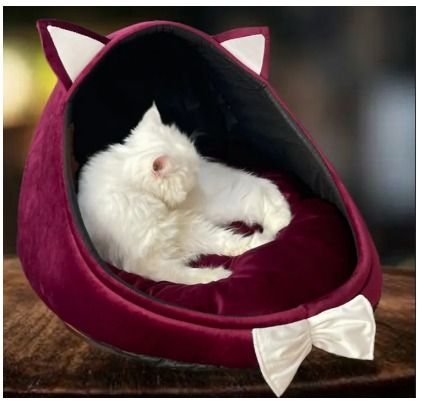 Bow%20Pet%20House%20Cat%20Bed%20Velvet%20Soft%20House%20for%20Cat%20Beautiful%20Cat%20House%20-%20Image%202