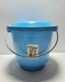 Noble Collection modern 2.5L Plastic Bucket – Multipurpose Storage Balti - Lightweight, stackable & space-saving design - Comfortable grip handle for easy carrying. 