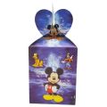 Mickey Mouse Goody Box - 7 x 4 Inch - Gift Box - Mickey Mouse Themed Party - Blue - Boys - Pack Of 10. 