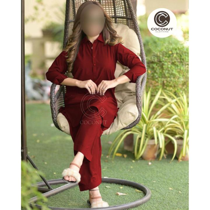 Stylish Kurta Style Dress For Women (Two Piece Suit) Casual Dresses For Women