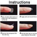 1 Sheet (24 tabs per sheet) Double sided nail adhesive stickers, Nail adhesive tabs, Nail tabs glue sheets , nail glue stickers, Nail dots glue. 