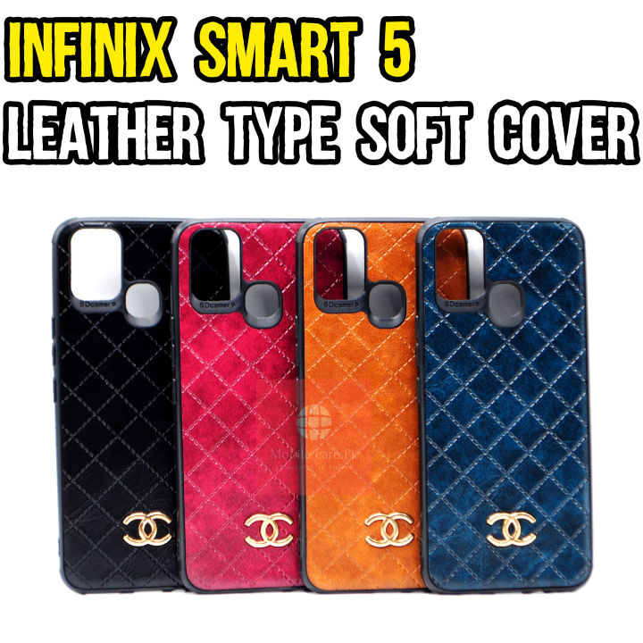 Infinix%20Smart%205%20Back%20Cover%20Leather%20Type%20CHANEL%20Soft%20Infinix%20Smart%205%20Case%20For%20Boys%20-%20Image%204