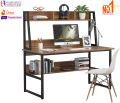 48" Computer Table with Hutch and Bookshelf New Arrival Stylish Table Workstation for Home Office Table. 