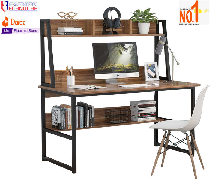 48"%20Computer%20Table%20with%20Hutch%20and%20Bookshelf%20New%20Arrival%20Stylish%20Table%20Workstation%20for%20Home%20Office%20Table%20-%20Image%202