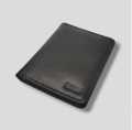 Genuine cow leather wallet for men card holder wallet for mens boys women. 