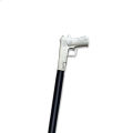 Gun Handle Walking Stick, Unique Walking Stick, Comfortable Grip Walking Stick, High Quality Walking Stick, Bold Design Cane. 