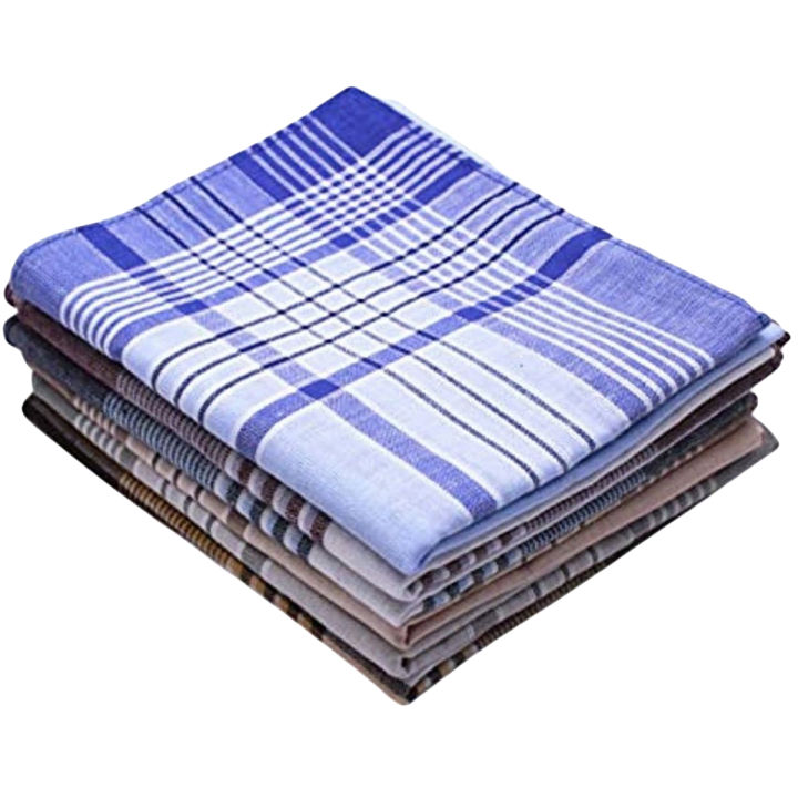 Pack of 2 Cotton Handkerchief for Men Rumal for Men