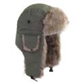 Men Women Russian Hat Trapper Bomber Warm Trooper Ear Flaps Winter S Hat Cap Headwear. 