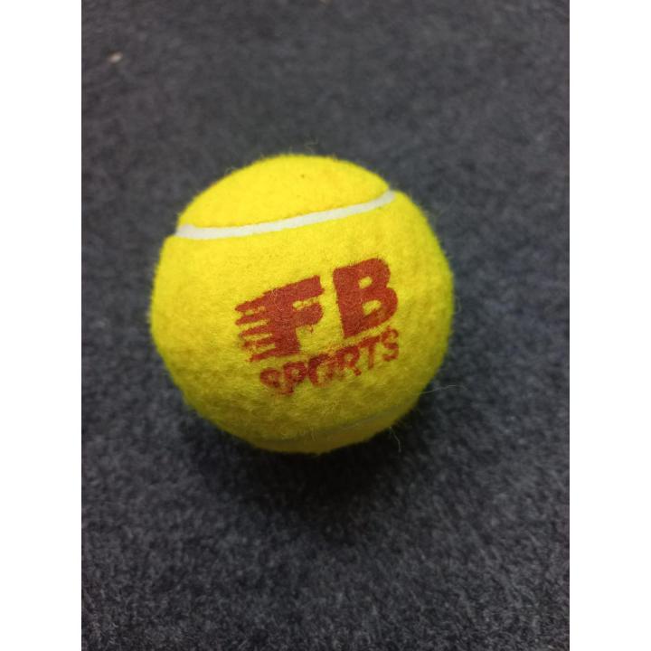 FB Sports Gas Ball Tennis Ball Tape Ball Pack of 1 - Premium Quality Tennis Balls for Tape Ball Cricket