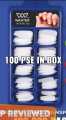 Artificial Nails Set With Glue Acrylic Face Nails Set Of 100 Pcs and Reusable Artificial Nail Glue 3gm (Pack of 1). 