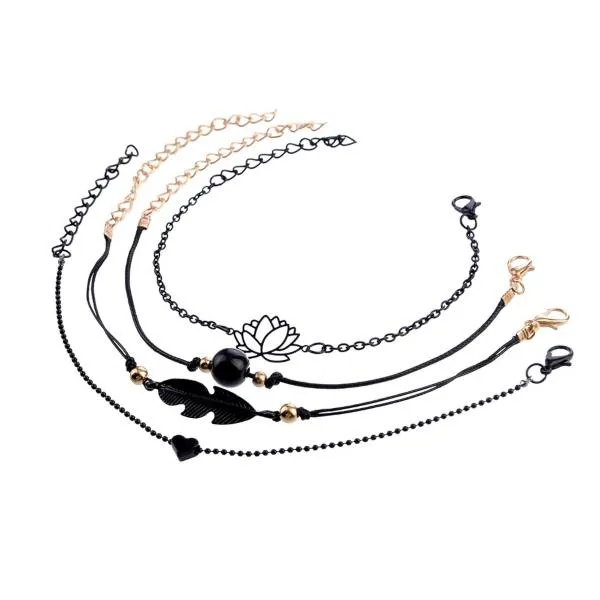 4PCs%20Gothic%20Black%20Feather%20Bracelets%20Set%20-%20Image%205