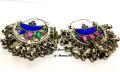Vintage Afghani earrings Afghani Jewellery. 