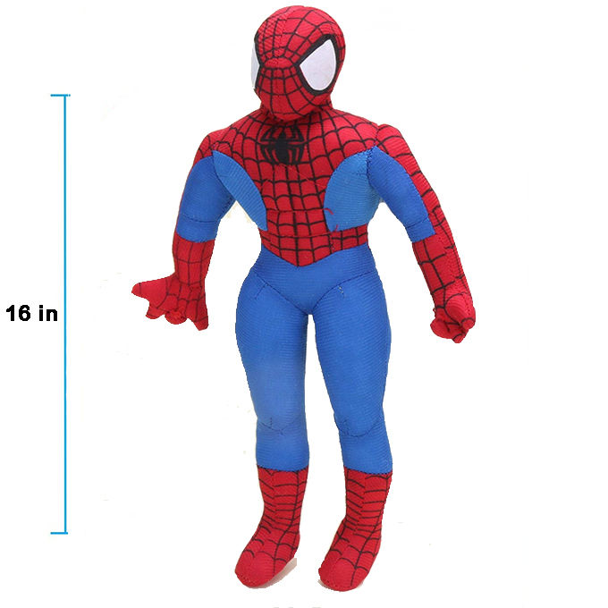 New Spiderman Large Size Stuffed Toy For Kids Size 16 Inches