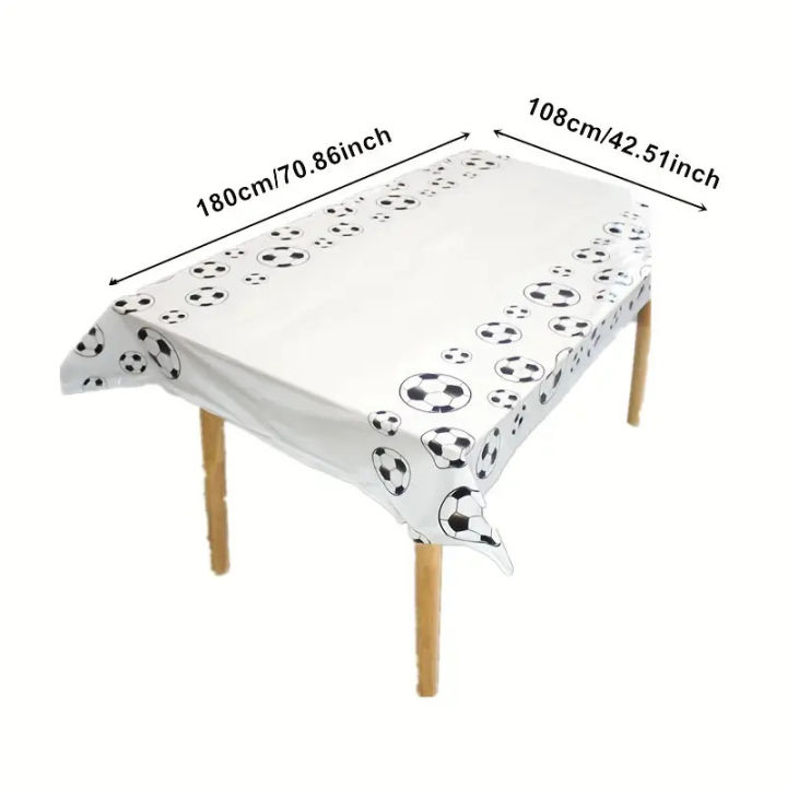 Football%20Table%20Cover%20-%20108%20cm%20x%20180%20cm%20-%20Plastic%20-%20Football%20Themed%20Party%20-%20Green%20-%20Boys%20-%20Unisex%20-%20Pack%20Of%201%20-%20Image%204