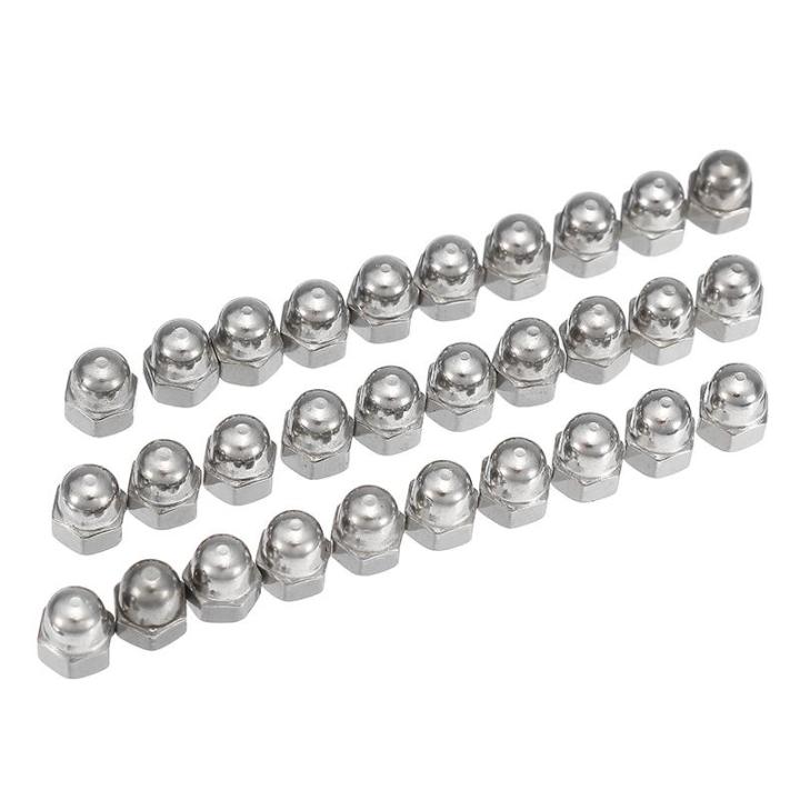 30Pcs%20Suleve%20M3SN6%20M3%20304%20Stainless%20Steel%20Dome%20Head%20Cap%20Acorn%20Hex%20Nuts%20-%20Image%202