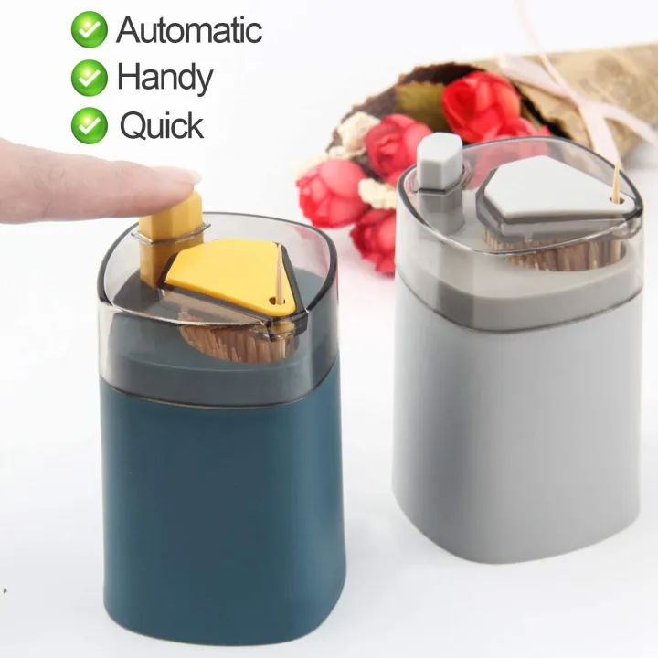 Automatic%20Toothpick%20Holder/Dispenser%20,Pop-Up%20Automatic%20Toothpick%20Dispenser,Toothpick%20Storage%20Box%20for%20Multi-purpose%20Use%20-%20Image%202