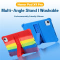 Silicone tablet case for Huawei Honor Pad X9A 11.5 inch 2025 stand cover case ELN2-W09 kids shockproof case for Honoe Pad X9a 11.5'' casing. 