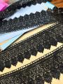 Black Chori Pattern Lace.. 