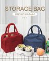 New Imported Quality Portable Lunch Bag Thermal Insulated Lunch Box Tote Cooler Handbag Lunch Bags For Women Convenient Box Tote Food Storage Bag for School/Office/Outing/Picnic Random Color. 