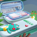 Multifunctional Pencil Pouch Lightweight Waterproof Pen Box for School Hold Pens and Pencils. 