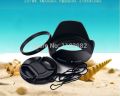 【3C VictoryEagle Store】Camera 3in1 set 55MM lens Filter UV Filter + lens hood +lens Sony DSC HX400V H400 HX350 HX300 Digital Camera. 