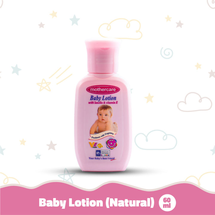 Mothercare Baby Lotion Natural With Vitamin E Small 60ml