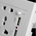 Dual USB Universal Socket. 
