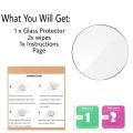 1 Pcs Ronin R-010 Hard Tempered Glass Clear Protective Film Smartwatch Guard For Ronin R010 Display Screen Protector Cover Smart Accessories. 