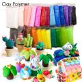 Kids Toy Arts And Crafts Materials 12 Colors DIY Modeling Clay Ultra Light Molding Magic Clay. 