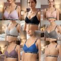 Women’s Push-Up Padded Bra, Soft & Comfort, Back Closure, Multicolor. 