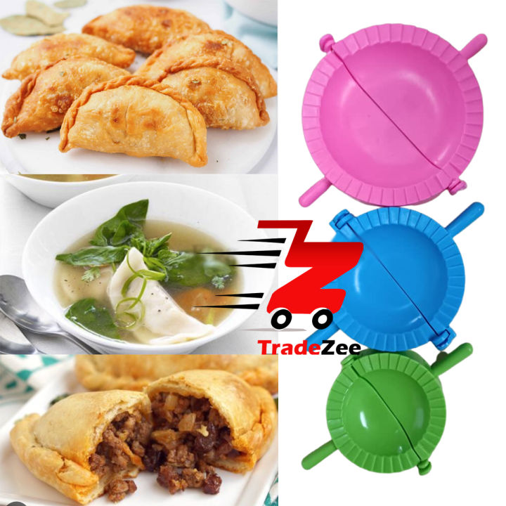 Pack Of 3 - Samosa Maker Dumpling Mold - Multi Color -Samosa Maker Mould -Pack of 3 Different sizes samosa maker samosa shaper- Dumpling Press Mold