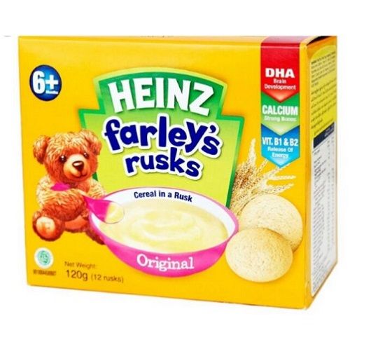 Heinz Farley'S Rusks Original 120Gm (Imported)