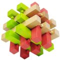 Wholesale Wooden Kong Ming Locks Traditional Adult Casual Brain Burning Children Student Luban Lock Educational Ground Stalls Toys. 