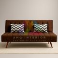 Customize 3 Seater Sofa Cam Bed Collection – Imported Armless Design, Perfect for Compact Living Spaces, Dorms, Guest Rooms, Apartments & Offices.. 