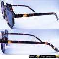 Imported Optical Sun Glasses - Unisex Leopard Octagon Shape Frame Style Fashion Glasses Brown. 