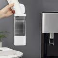 2X Cup Dispenser, Pull Type Water Cooler Cup Holder Cups, Wall Mount Bathroom Disposable Cup for Home Office Hospital-A. 