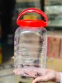 Jars - Plastic Storage Jar with Handle - High Quality Jar - Jars for Kitchen - Nimco Jar - Chips Storage Jar FOR DAAL ACHAR SALT SUGAR CANDIES Rice Tea Different Sizes 2.5Kg 5Kg 10Kg. 