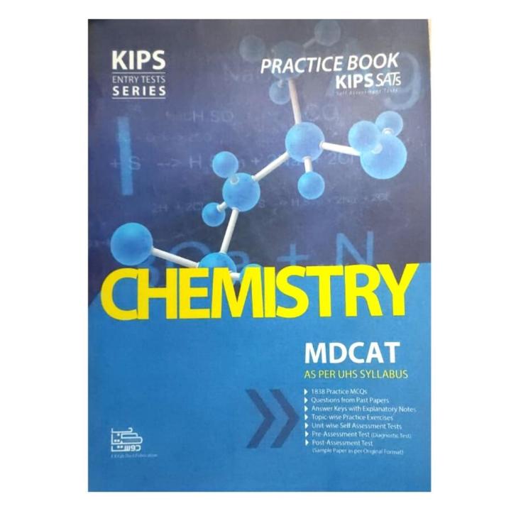 KIPS MDCAT chemistry practice book