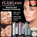 Perfect Hair Removal Female Flawless Facial Hair Remover Epilator Finishing Touch Shape Lipstick Flawless Women's Painless Hair Remover. 