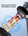 Around-the-neck Bluetooth 5.2 neckband headphones Noise-cancelling Bluetooth Earphones with a 35-Hour Playtime Earbuds with a Wireless Neckband IPX8 Waterproof, Magnetic Design, and USB-C Fast Charging for Sports. 