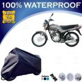 Suzuki GD 110s Bike Cover By Alpha Top Covers - TYRE To TYRE Full Body Motorcycle Cover - 100% Waterproof Dust Proof ANTI SCRATCH Bike Top Cover Insect Free Long Life. 
