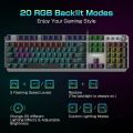 LANGTU K003 RGB GAMING MECHANICAL KEYBOARD. 