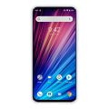 TPU Phone Case For Umidigi F1 Play(Transparent White). 